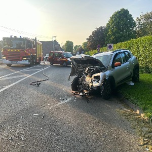 2 blessés graves sur la route hier