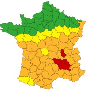 4 départements basculent en alerte rouge canicule !