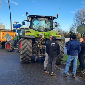 Nouvelle mobilisation des agriculteurs aujourd'hui