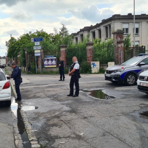 La police du Nord et la police belge mobilisées ensemble