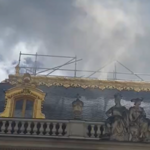 Un début d'incendie au château de Versailles