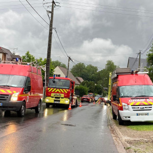 Une tornade hier dans la région