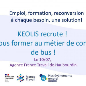 Keolis recrute des conducteurs de bus,