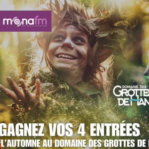 Gagnez vos 4 entrées pour le Domaine Des Grottes de Han