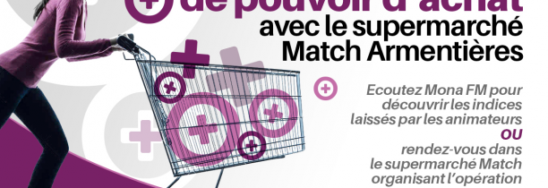 Trouvez le prix du chariot Match