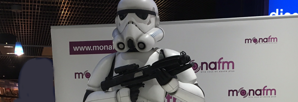 Gagnez un Stormtrooper géant avec Mona FM !!