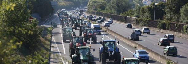 Des convois de tracteurs, ce mercredi, autour de Lille