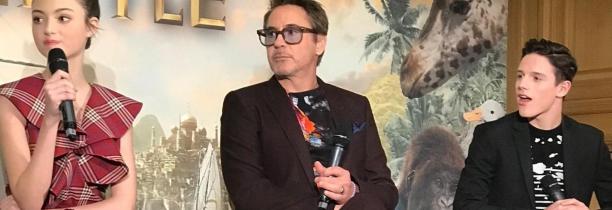 ROBERT DOWNEY JR est revenu hier à Paris sur le rendez vous raté avec les fans au Kinepolis de Lomme