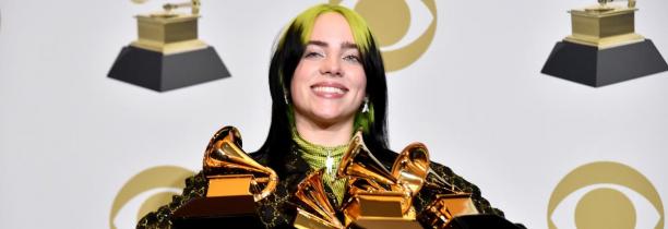 Grammy Awards : Billie Eilish, La grande gagnante