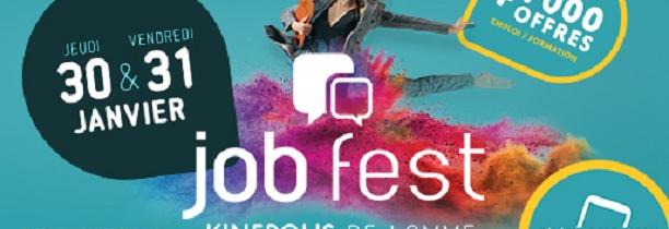 JOBFEST les 30 et 31 janvier au Kinepolis de Lomme