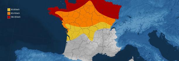 MÉTÉO : Tempête dimanche avec des vents à 100 km/h dans les Hauts-de-France