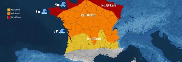 La tempête « CIARA » arrive sur les Hauts de France dès dimanche