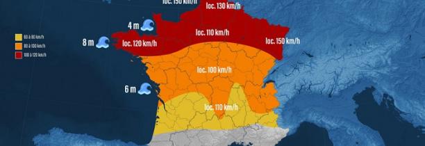 La tempête Ciara est confirmé, entre dimanche et lundi, dans notre région !