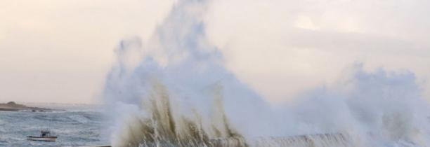 ALERTE ORANGE Vent et Vagues-submersion jusqu'à mardi 5h00