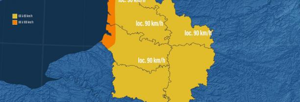 AGATE METEO : 110 km/h encore ce lundi sur les Hauts de France