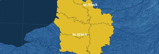 Renforcement des vents entre mardi et mercredi sur les Hauts-de-France AGATE METEO