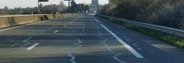 Les routes de la Région très calmes ce matin. Les contrôles sont bien en place.