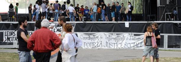 Des artistes en appellent à l'Etat pour aider les intermittents.