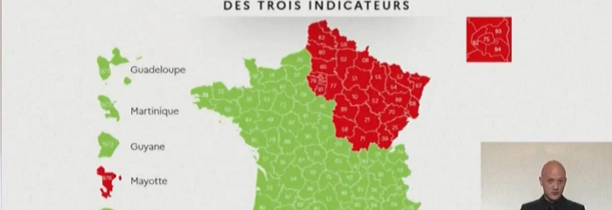 Les Hauts de France en rouge, à J-4 du déconfinement