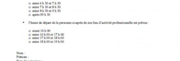 Voici les attestations dont vous aurez besoin pour prendre les transports aux heures de pointe en Île-de-France