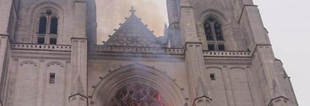 Incendie de la cathédrale de Nantes : le bénévole mis en examen