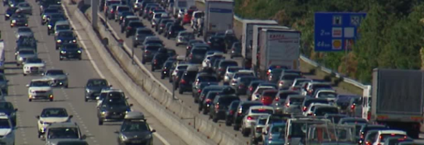 En ce moment 572 KM de bouchons en France