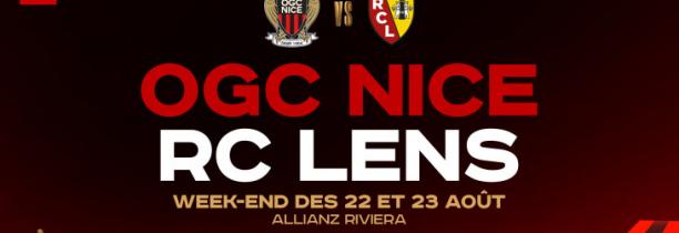 La 1ère journée de Ligue 1 OGC Nice - RC Lens à huis clos.