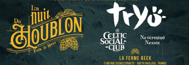 Tryo en tête d'affiche de "La Nuit du Houblon" à Bailleul le 4 septembre.