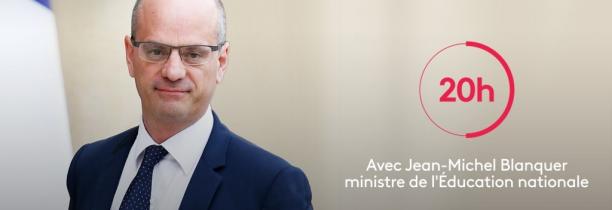 Jean-Michel Blanquer sera ce soir l’invité du JT de 20 heures de France 2