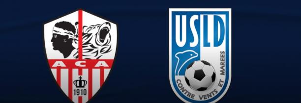 AC Ajaccio - USL Dunkerque reprogrammé