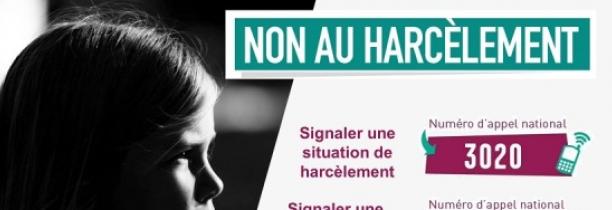 Journée Nationale de lutte contre le harcèlement Scolaire