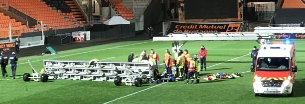 Un jardinier est mort, après le match Lorient/Rennes