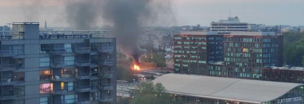 Explosion d'un véhicule à Lille