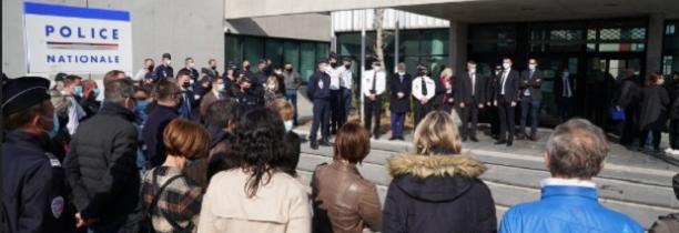 Des hommages à la policière de Rambouillet, hier dans le Nord et le Pas-de-Calais