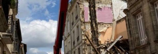 2 immeubles s'effondrent à Bordeaux