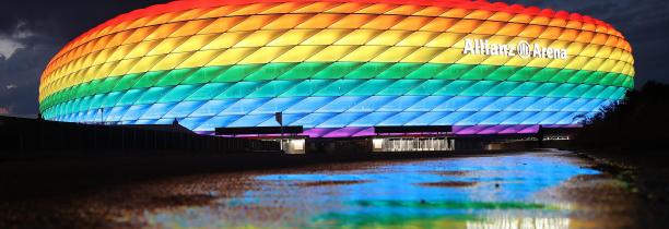 L'UEFA refuse que l'Allianz Arena de Munich soit aux couleurs LGBT