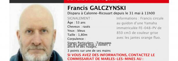 Disparition d'un homme : la police lance un appel à témoins