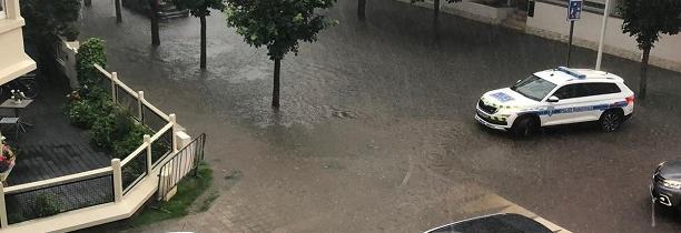 Fortes pluies : Des inondations au Touquet et à Merlimont en ce moment