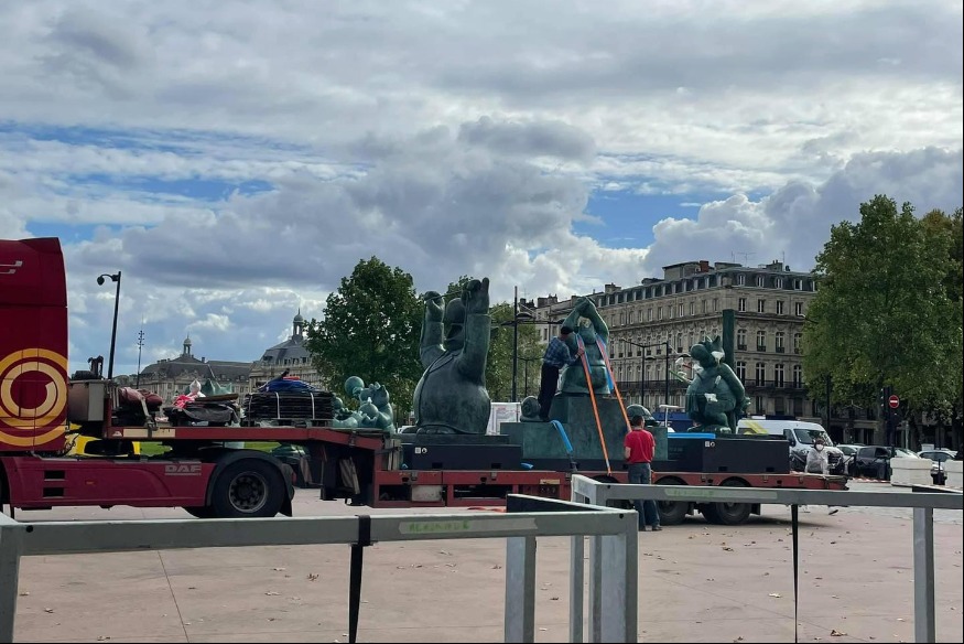 L'expo des chats de Geluck quitte Bordeaux plus tôt- En cause les dégradations sur les œuvres