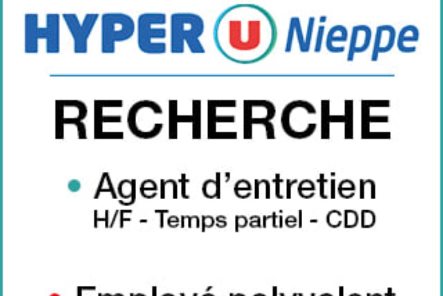 HYPER U Nieppe recrute