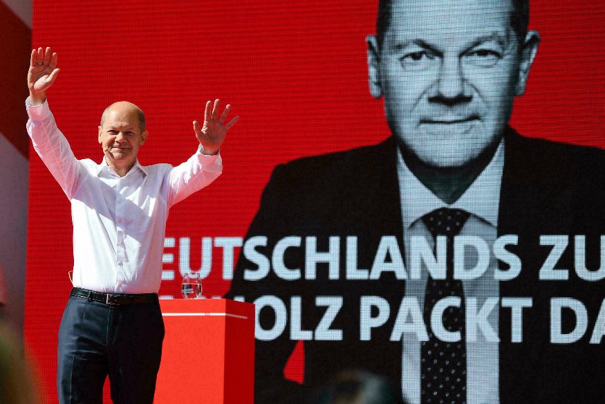 Allemagne : le SPD en tête des législatives