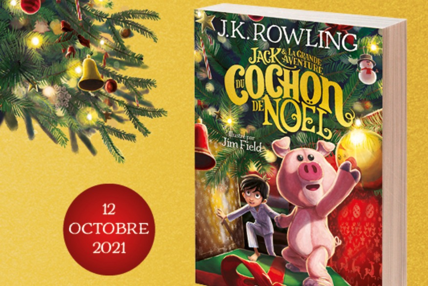 J. K. Rowling vient sortir "Jack et la grande aventure du Cochon de Noël",