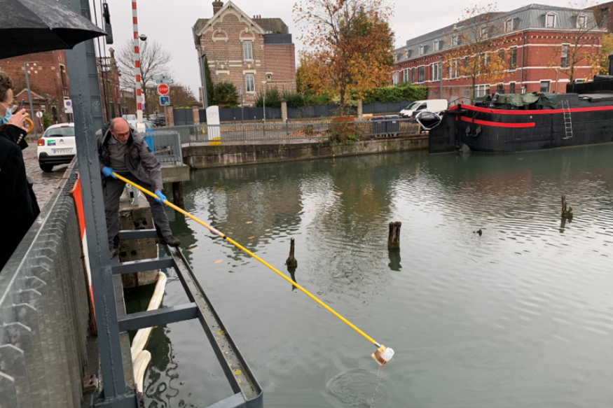 Les activités nautiques et de pêche doivent être évitées dans un secteur de la Deûle