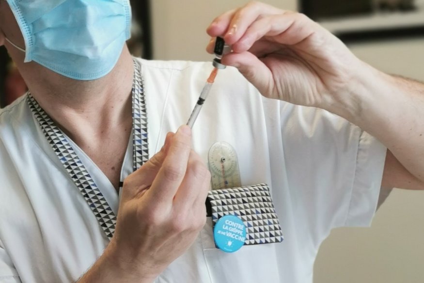 Record de vaccination hier en France !