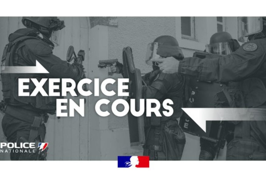 Le Raid en exercice à Merville aujourd'hui