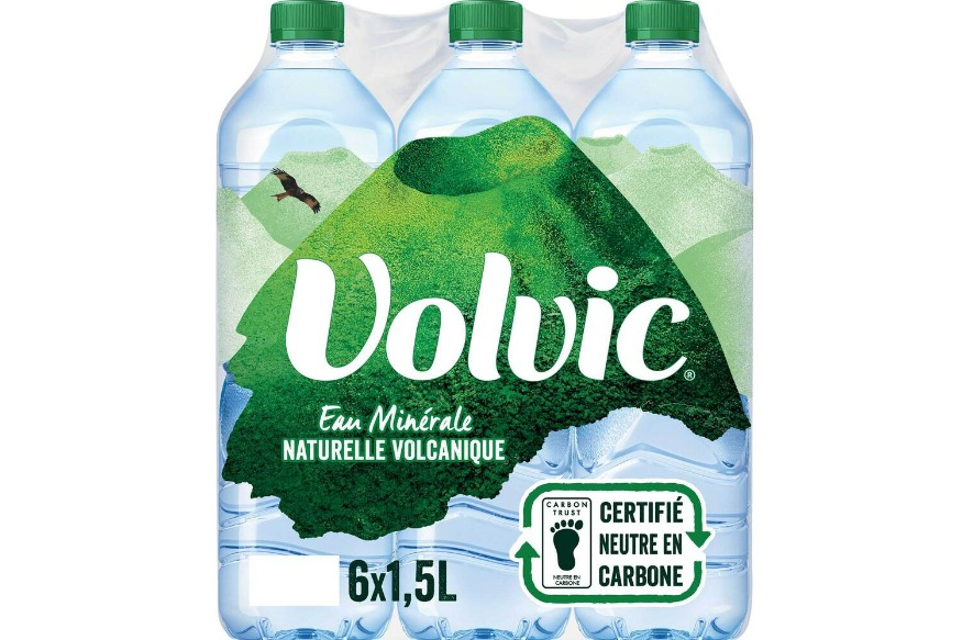 VOLVIC 1,5 l RAPPEL de bouteilles avec un gout de vinaigre