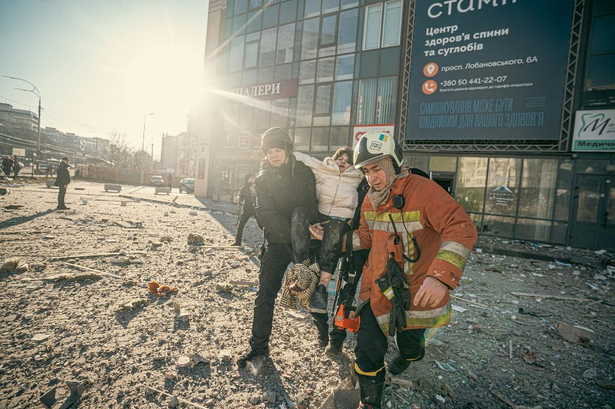 De nouveaux bombardements à Kiev ce dimanche matin