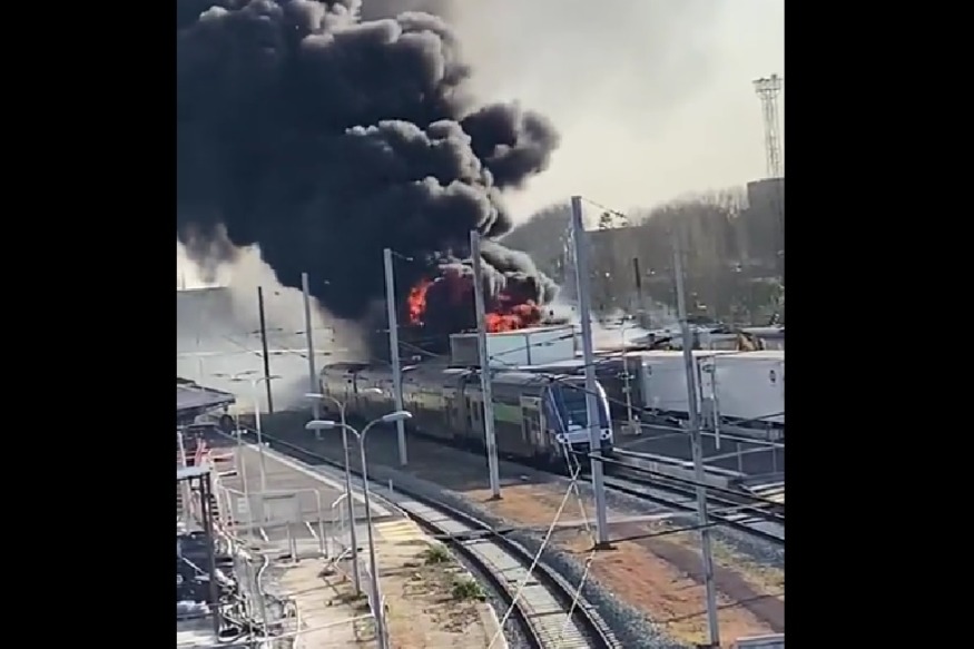 Un mort et plusieurs blessés à la gare de Valenciennes après l'incendie d'un wagon de fret