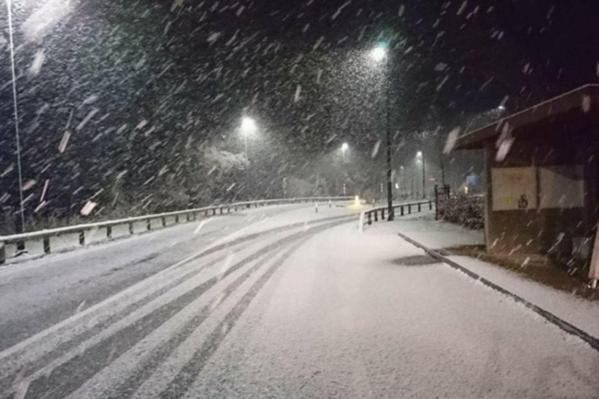 La neige est bien arrivée sur les Hauts de France !