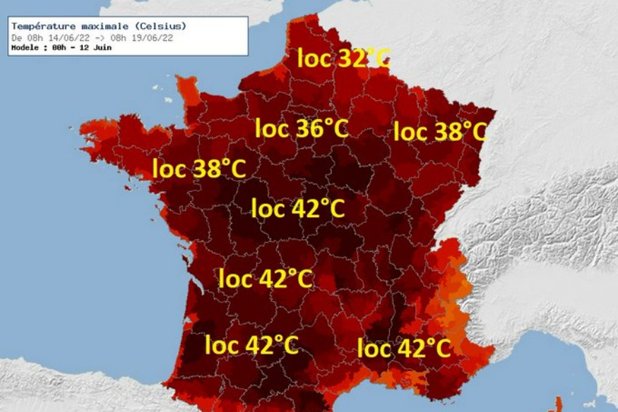 AGATE METEO annonce une canicule pour cette semaine dans le Nord